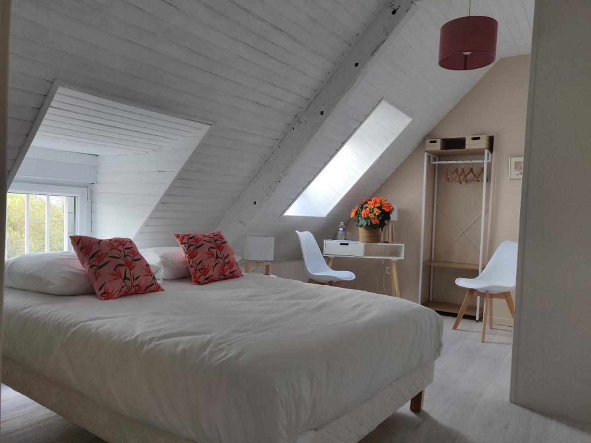 Les Fleurs Du Mont Bed & Breakfast Caux Exterior foto